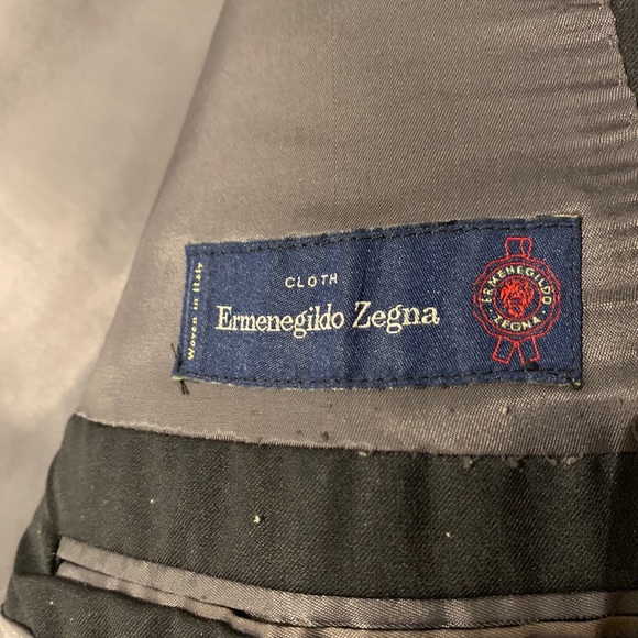 Ermenegildo Zegna black sport coat - Picture 4 of 4